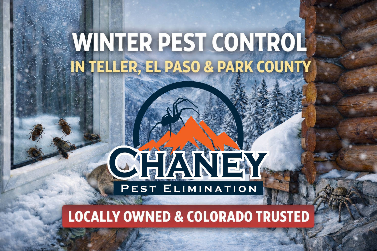 Winter Pest Control in Teller, El Paso & Park County: Why February is Critical for Colorado Homes
